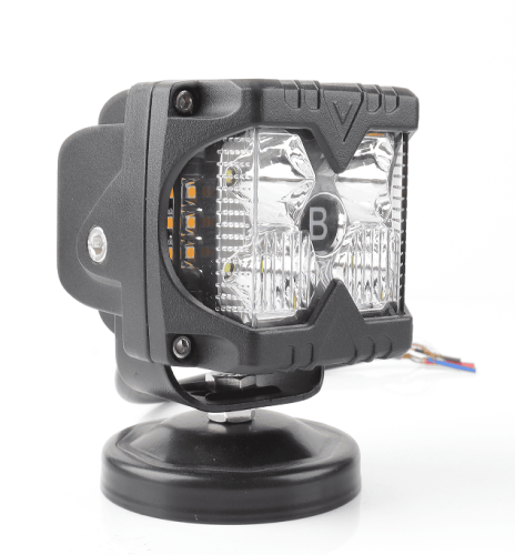 3-inch SUV  20W-LED Tank Wrangler, Chevrolet ford horse three luminous square spotlight A pillar SUV forklift truck LED driving fog lamp DT-2