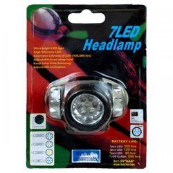 7 Led Headlamp (pack of 6)