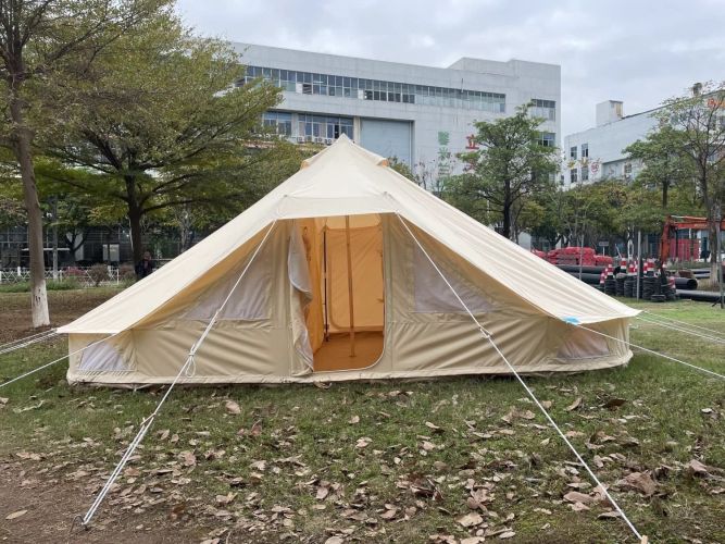 SAM&HAIBEI 6 Persons Canvas Tent Bell Tent Glamping,4 Seasons Yurt Tent for Camping, Heavy Cotton Canvas Tent for Family Camping,Outdoor Hunting SAM&HAIBEI 6 Persons Canvas Tent Bell Tent Glamping,4 Seasons Yurt Tent for Camping, Heavy Cotton Canvas Tent for Family Camping,Outdoor Hunting