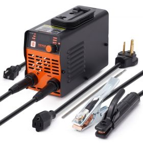 VEVOR ARC Stick Welder 110V/220V 160A 2-in-1 Lift TIG Welding Machine Hot Start
