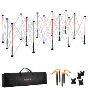 Portable Folding Workstand 8.02 x 4.12ft Collapsible Work Stand 6000lbs Capacity