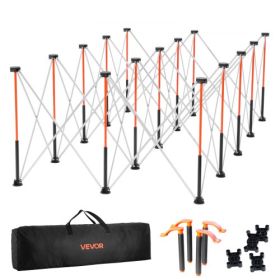 Portable Folding Workstand 8.05 x 4.13ft Collapsible Work Stand 6000lbs Capacity