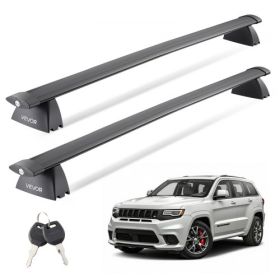 Roof Rack Cross Bars for Jeep Grand Cherokee 2014-2023/2011-2021 with Side Rails