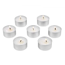 VEVOR 200 Pack Unscented Tea Lights Candles 6.5 Hours Long Burning Christmas, Flickering Candles for Indoor
