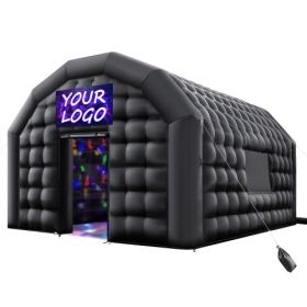 Inflatable Nightclub Tent with Blower 16.4x13.x12.5 ft Portable Cube for Party