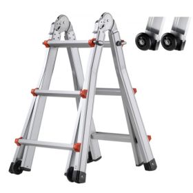 VEVOR Telescoping Ladder A Frame 11FT / 3350 mm Extension Multi-Function for Homework