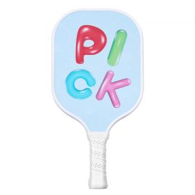 Kids Fiberglass Pickleball Paddle Child Size Lightweight Honeycomb Racket