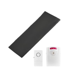 Bed Alarm System for Elderly Adults 14" x 30" Wireless Bed Sensor Pad with Pager