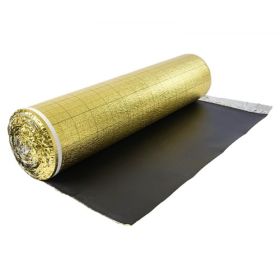 Floor Underlayment 200 sq ft Roll 3mm Vapor Barrier Soundproofing Gold