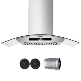VEVOR 30" Range Hood Ceiling Mount Vent 800CFM Gesture & Touch Control