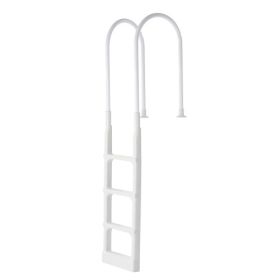 Pool Ladder Thickened 4-Step & 2 Handrails of 300 lb Capacity for 48-54 In Pool