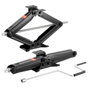 RV Scissor Jacks 6500 lbs 23.4 in RV Stabilizer Leveling Scissor Jacks Set of 2