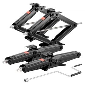 RV Scissor Jacks 5000 lbs 23.4 in RV Stabilizer Leveling Scissor Jacks Set of 4