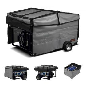 Generator Cover Universal Waterproof Cover 420D 34x26x21in for 3500-12000W