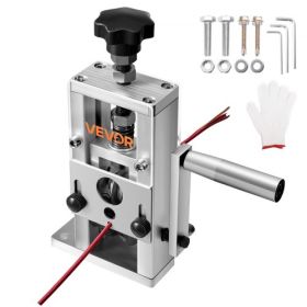Manual Wire Stripper Stripping Machine 0.06-1 in Hand Crank or Drill Powered