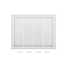 Return Air Filter Grille Fits W24 x H18 In Duct Opening Vent Cover Filter Grill