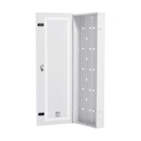 Structured Media Center Enclosure 42 in with Vented Hinged Door Cable Management