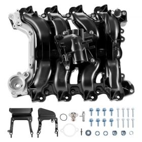 Intake Manifold with Gasket Thermostat for 2007-2008 Ford F150/E-150/E-250