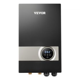 27kW Tankless Electric Water Heater Instant Hot with LCD Touch Child Lock
