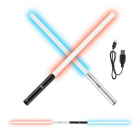 VEVOR Light Sword 2 Pack 7 RGB Colors Rechargeable Light up Sword