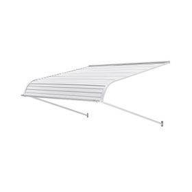 Window Awning Door Canopy 48x42 in Aluminum Alloy Front Door Awnings Anti-Rust