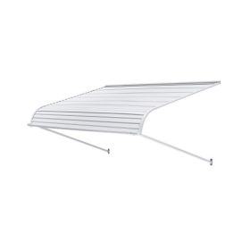 Window Awning Door Canopy 60x42 in Aluminum Alloy Front Door Awnings Anti-Rust