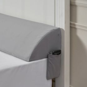 Bed Wedge Pillow for Headboard 72" x 10" x 6" Bed Gap Filler Fill 0-7" Gap