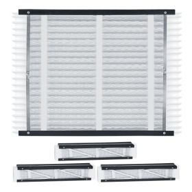 Air Filters MERV 11 Electrostatic Pleated HVAC Furnace Filter 4-Pack 20 x 25 x 4