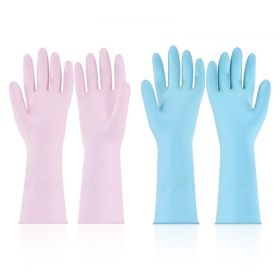 VEVOR Reusable Cleaning Gloves 2 Pairs Household Dishwashing Gloves – Latex Gloves, Non-Slip Large