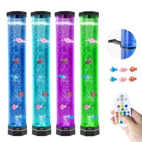 VEVOR Bubble Tube Lamp 16 Color 2.67 ft Sensory Aquarium Lamp for Relief Calming