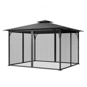 Replacement Mesh Gazebo Netting Screen for 10x13x 6.7 ft Outdoor Patio, Net Only