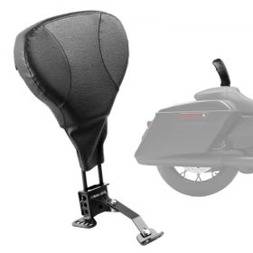 Motorcycle Rider Backrest Sissy Bar for Harley-Davidson Touring Models 2009-2024