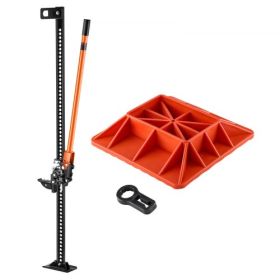60" Off Road Farm Jack Hoist with Base 7000 Lbs High Lift Tractor Vehicle