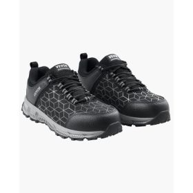 VEVOR Alloy Toe Shoes for Men US Size 10.5 Athletic Work Shoe Sneakers Black