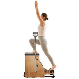 Pilates Chair Split-Pedal Stability Combo Chairs Full-Body Workout with Handles