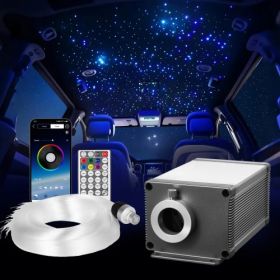 550pcs Headliner Star Light Kit Roof Twinkle Ceiling Lights Fiber Optic Home Car