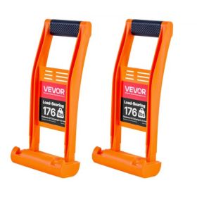 VEVOR Drywall Carrier 2 Pack Plywood Carriers Handles with 176 lbs Load