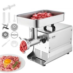 Commercial Electric Meat Grinder 13 Lbs/Min Sausage Stuffer Maker Kitchen