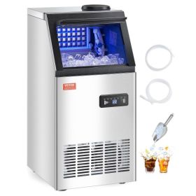 Commercial Ice Maker Freestanding Cabinet Machine 120lbs/24H 36 Ice Cubes