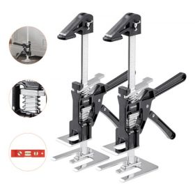 Labor Saving Arm Jack 2 PCS 330lbs Bearing Capacity Lifting up to 7.1" Black