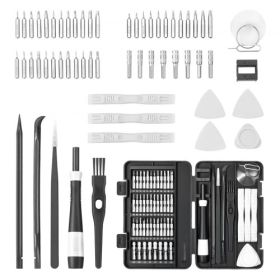 59-Piece Precision Screwdriver Set Repair Tool Kit Magnetic Bit for Computer