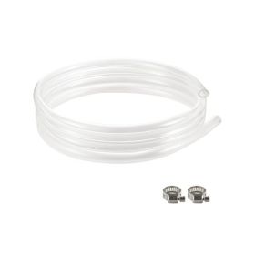 Clear Vinyl Tubing 1/2" ID x 5/8" OD 10FT Plastic PVC Tubing Flexible Hose