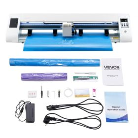 VEVOR Cutting Machine Vinyl Cutter Machine Automatic Edge Detection 2 Blade Type