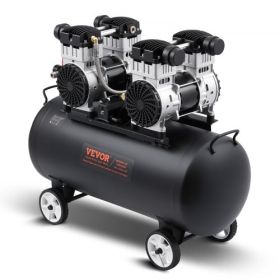 VEVOR Air Compressor Compact Portable Oil Free Compressor 20 Gallon 90 PSI