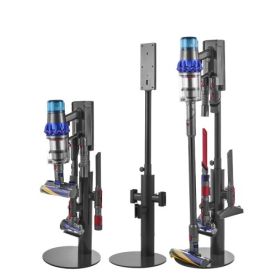 Vacuum Stand for Dyson Multi-Models Stable Storage Bracket Holder with 3 Clips
