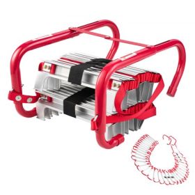 VEVOR Fire Escape Ladder 5-6 Story 50FT Retractable Emergency Safety Fire Ladder