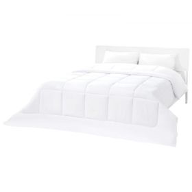 Comforter Duvet Insert 88 x 88 in Queen Size Down Alternative Comforter 4 Tabs