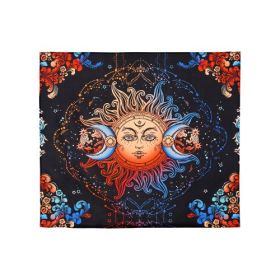 VEVOR Sun and Moon Tapestry Psychedelic Mystic Floral Aesthetic Vintage Tapestry