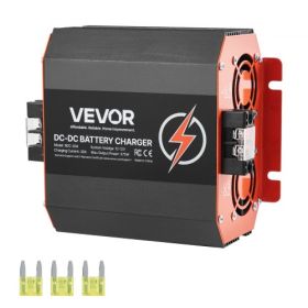12V 30A DC to DC Charger Battery Charger 375W for Lead-Acid and Lithium AGM GEL