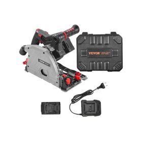 Cordless Track Saw 5-1/2 in Plunge-Cut Circular Saw Kit 20V Battery (Tool Only)